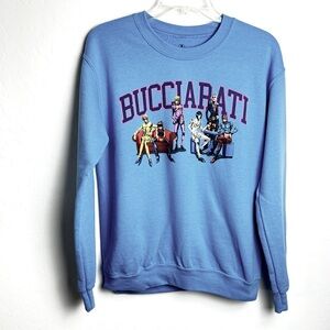 JoJo's Bizarre Adventure Golden Wind Bruno Bucciarati manga cosmic sweatshirt S